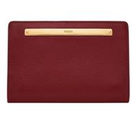 FOSSIL Porte-monnaie rouge vin en cuir pour femme - Liza Slim Bifold Wallet Scarlet 245396