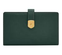 Fossil Lennox, Portefeuille bi-Pliable pour Femme, Vert, s