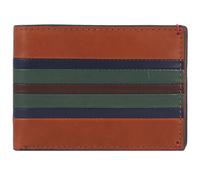 FOSSIL Porte-monnaies 'Bronson' bleu marine / marron châtaigne / gris fumé, Taille XS-XXL