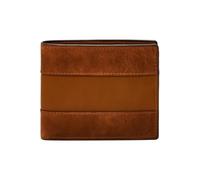 Fossil Portefeuille à deux volets en cuir Everett pour hommes 11,5 cm L x 2,6 cm L x 9,6 cm H