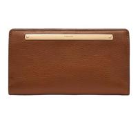 Fossil Portefeuille à deux volets extra-plat Liza en cuir, pour femme, SL7891G200