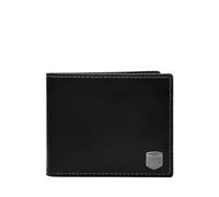 Fossil Portefeuille à deux volets Hayes avec fenêtre transparente, en cuir, pour homme, ML4647001
