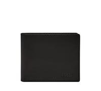 Fossil Derrick Porte-monnaie en cuir 11 cm noir