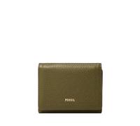 Fossil Portefeuille Logan à Deux Volets pour Femme, Vert, Taille XS