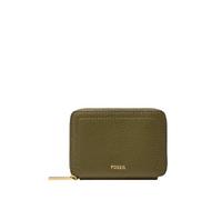 Fossil Portefeuille Logan à Deux Volets pour Femme, Vert, Taille XS