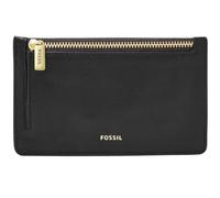 Fossil Portefeuille pour femme Logan, cuir/Polyurethane Trim portecarte noir 13.8 cm L x 0.4 cm W x 8.5 cm H SL7925001