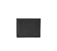 Fossil Portefeuille pour hommes Ingram, Portefeuille en cuir noir 11,43 cm L x 1,9 cm l x 8,89 cm H ML3784001