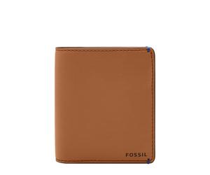 Fossil Portefeuille pour Hommes Joshua, Vegan Cactus Bifold Tan L 8.9 cm, L 1.3 cm, H 10.2 cm Ml4478231