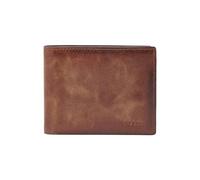 Fossil Portemonnaie pour homme Derrick, cuir Bifold brun 11.5 cm L x 2 cm W x 9 cm H ML3681200