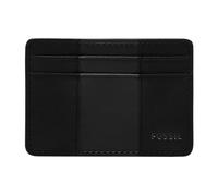 Fossil Portemonnaie pour homme Everett, cuir/PVC Trim portecarte noir 10.2 cm L x 0.6 cm W x 7.0 cm H ML4398001