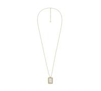 Fossil Raquel Collier en acier inoxydable doré pour femme, JF04996710