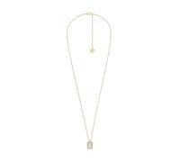 Fossil Raquel Collier en acier inoxydable doré pour femme, JF04997710