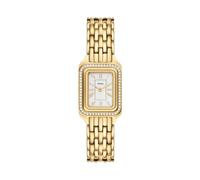 Fossil Raquel Femme Montre en Acier Inoxydable Ton doré 23MM, ES5513
