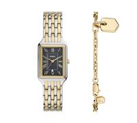 Fossil Raquel Montre pour Femmes, Mouvement à Quartz, Bracelet en Acier Inoxydable ou en Cuir