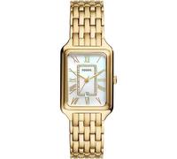 Fossil Raquel Montre pour femmes, mouvement à quartz, bracelet en acier inoxydable ou en cuir