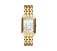Fossil Raquel Montre trois aiguilles en acier inoxydable pour femme Couleur : Or (Modle : ES5220)