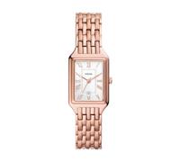 Fossil Raquel Montre trois aiguilles en acier inoxydable pour femme Couleur : Or rose (Modle : ES5271)