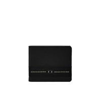 Fossil Rowan Portefeuille Bi-Fold pour Homme, Noir foncé., 11.43 cm L x 1.27 cm W x 9.53 cm H