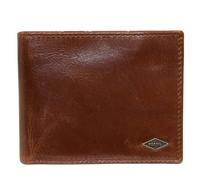 Fossil Ryan Porte-monnaie Protection RFID Cuir véritable 11.5 cm brun