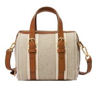 FOSSIL sac à épaule bandoulière Carlie Mini Satchel Natural Brown