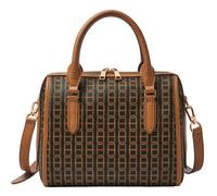 FOSSIL Sac à épaule bandoulière noir brun clair pour femme - Williamson Satchel Brown Multi 231814