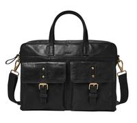 FOSSIL Sac à épaule bandoulière noir pour homme - Buckner Briefbag 126295