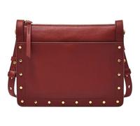 FOSSIL Sac à épaule bandoulière rouge vin en cuir pour femme - Taryn Crossbody Bag Scarlet 245391