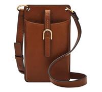 Fossil Sac à mains femme Vada, LiteHide™ étui pour téléphone portable femme en marron, L : 10.2 cm, l : 0.6 cm, H : 17.8 cm, ZB1893200