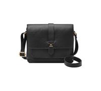 Fossil Sac pour femmes Kinley, cuir/cuir, polyuréthane, bordures en polyester noir 22,9 cm L x 8,2 cm l x 18,4 cm H ZB7878001