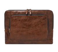 Fossil Sac pour homme Dillon, cuir/Nylon Trim Laptop Folio cognac 38.1 cm L x 5.1 cm W x 27.9 cm H MLG0736222