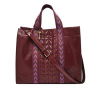 FOSSIL Sac shopper rouge vin pour femme - Carmen Tote Wine 156455
