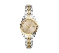 Fossil Scarlette Montre pour femmes, mouvement à quartz, bracelet en acier inoxydable ou en cuir