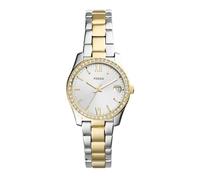 Fossil Scarlette Montre pour femmes, mouvement à quartz, bracelet en acier inoxydable ou en cuir
