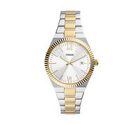 Fossil Scarlette Montre pour femmes, mouvement à quartz, bracelet en acier inoxydable ou en cuir