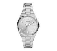 Fossil Scarlette Montre pour femmes, mouvement à quartz, bracelet en acier inoxydable ou en cuir