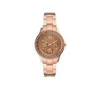 Fossil - Stella Sport Montre Multifonction en Acier Inoxydable - Femme - Accessoires - Rose - Taille: ONE Size