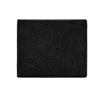 Fossil Steven Portefeuille à Deux Volets en Cuir pour Homme Noir Ardoise