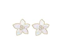 Fossil Sutton Femmes Boucles d'Oreilles en Acier Inoxydable Doré, JF04973710