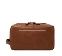 Fossil Travel Shave, Kit de Rasage à poignée Unique Homme, Westover Brown, Taille