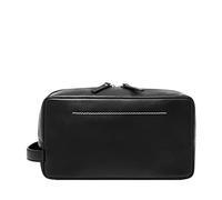 Fossil Trousse de Toilette de Voyage en Cuir pour Homme, Westover Noir, Taille Unique