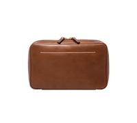 Fossil Trousse de voyage en cuir pour hommes