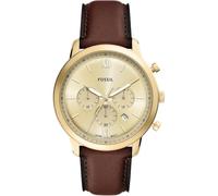Fossil Neutra FS6113 - Homme - 44 mm - Analogique - Quartz - Verre minéral