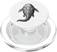 Fossile de Remigolepis - Art Poisson Placoderme Dévonien PopSockets PopGrip pour MagSafe