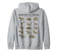 Fossile T-Rex de Dinosaure Vintage Sweat à Capuche