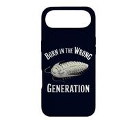 Fossile Trilobite drôle Born in The Wrong Generation Coque pour iPhone Air