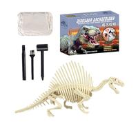 Fossiles à Déterrer pour | Kit de Découverte de Squelette de Dinosaure pour,Jouet Scientifique Éducatif STEM Apprentissage Ludique et Manuel pour Anniversaire et Fête de Pâques Ans