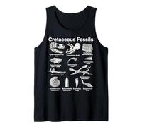 Fossiles du Crétacé Paléontologie Dinosaure Crâne Os Débardeur