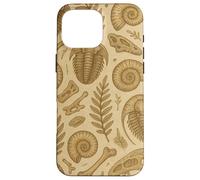 Fossils Ferns and Trilobites Sepia Pattern for Rockhounds Coque pour iPhone 16 Pro Max