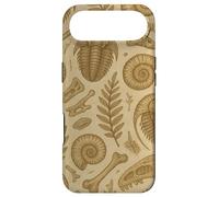 Fossils Ferns and Trilobites Sepia Pattern for Rockhounds Coque pour iPhone Air