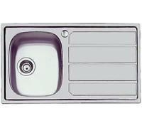 FOSTER 1186162 Évier 1 Baignoire À Gauche Égouttoir Acier Inoxydable 86 CM